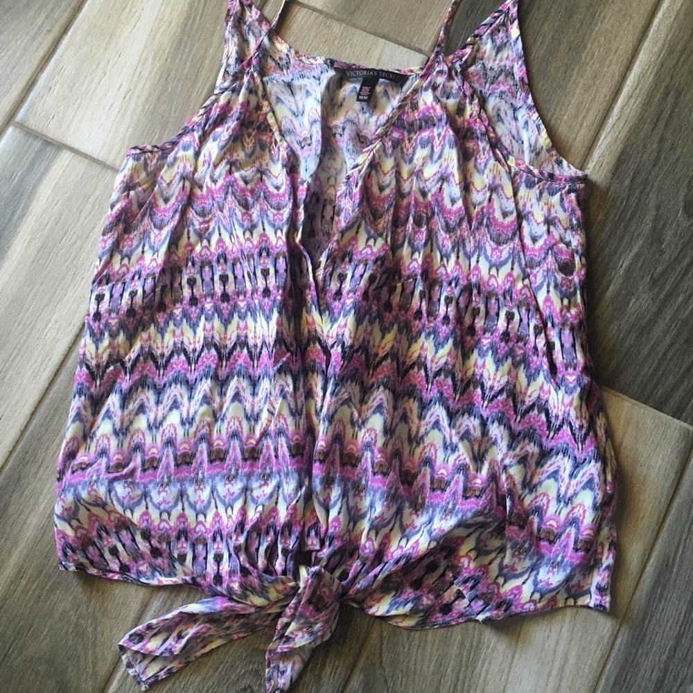 Victoria’s Secret front Tie Blouse